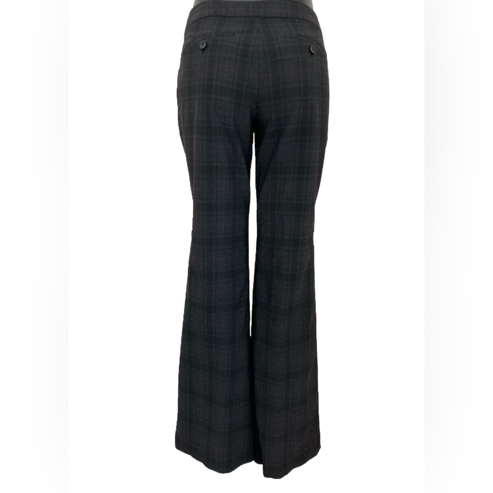 BODY by VS KATE Fit Plaid FLAT FRONT work ready! Flared Pants 6 PETITE/short
